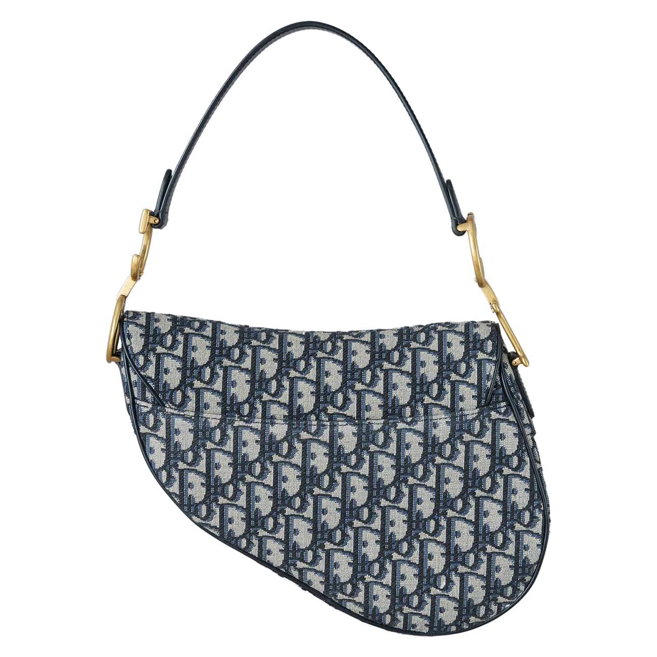 CHRISTIAN DIOR(USED)크리스찬디올 오블리크 새들백 미듐